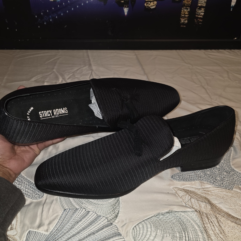 Stacy Adams Black Men's Loafers